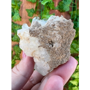 2.72 oz. Clear Quartz Crystal Points Cluster With Window. You get this piece!