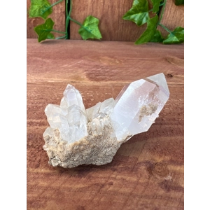 2.72 oz. Clear Quartz Crystal Points Cluster With Window. You get this piece!