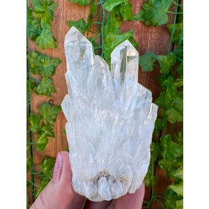 9 oz Clear Quartz Crystal Points Cluster from Madagascar. You get this piece!