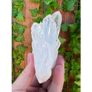 9 oz Clear Quartz Crystal Points Cluster from Madagascar. You get this piece!