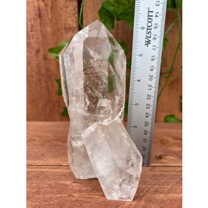 2.24 Lb. Clear Quartz Crystal Point. Polished Clear Quartz Point. You get this piece!