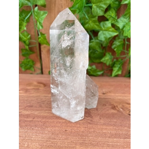 2.24 Lb. Clear Quartz Crystal Point. Polished Clear Quartz Point. You get this piece!