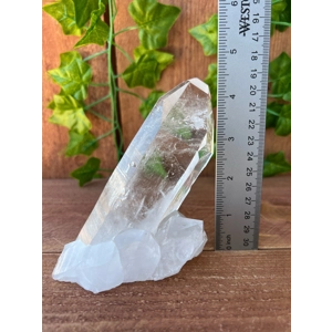 1.1 Lb. Arkansas Quartz Crystal Cluster. Natural Water Clear Quartz Point from Arkansas. You get thi