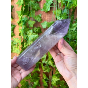 1.8 Lb. Amethyst Quartz Point with Clear Quartz and Smoky Quartz with Phantoms. You get this piece!