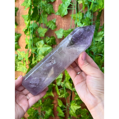 1.8 Lb. Amethyst Quartz Point with Clear Quartz and Smoky Quartz with Phantoms. You get this piece!