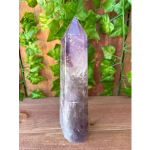 1.8 Lb. Amethyst Quartz Point with Clear Quartz and Smoky Quartz with Phantoms. You get this piece!