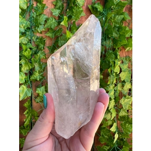 1.11 Lb Clear Quartz Twin Crystal Points with Etching. You get this piece!