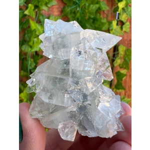 3.6 oz. AA Grade Apophyllite Clear Crystal Cluster Stalactite  from Jalgaon India. ZA27. You get thi