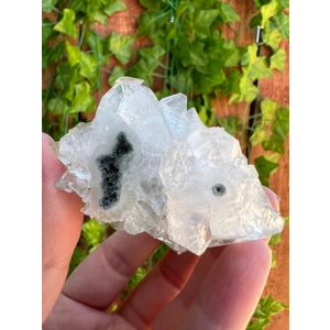 3.6 oz. AA Grade Apophyllite Clear Crystal Cluster Stalactite  from Jalgaon India. ZA27. You get thi