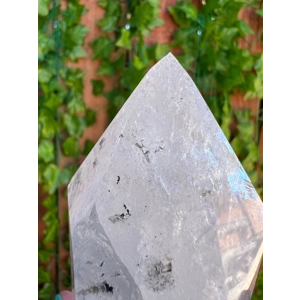1.71 Lb. Clear Quartz Crystal Point. Large Polished Clear Quartz Crystal Point. You get this piece!