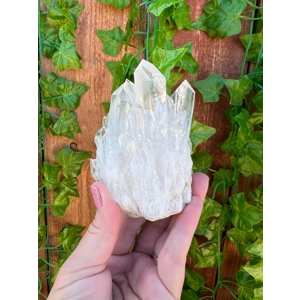 9 oz Clear Quartz Crystal Points Cluster from Madagascar. You get this piece!