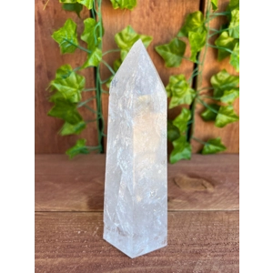 1.71 Lb. Clear Quartz Crystal Point. Large Polished Clear Quartz Crystal Point. You get this piece!