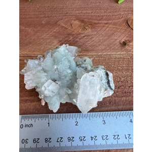 5.5 oz. AA Grade Apophyllite Clear Crystal Cluster Stalactite  from Jalgaon India. ZA17. You get thi