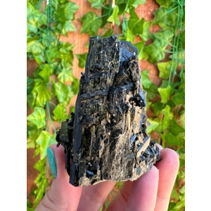 6.78 oz. Aegirine Crystal Cluster with Orthoclase from Malawi Africa. You get this piece!