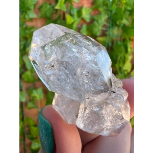 Large 0.9 oz Herkimer Diamond Quartz Crystal Cluster from Herkimer County NY. 25 Grams. A1. You get