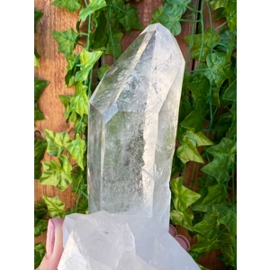 1.1 Lb. Arkansas Quartz Crystal Cluster. Natural Water Clear Quartz Point from Arkansas. You get thi