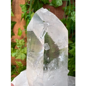 12.5 oz. Arkansas Quartz Crystal Cluster. Natural Water Clear Quartz Point from Arkansas. You get th
