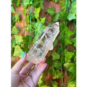 8.24 oz. Clear Quartz Crystal. Clear Quartz Point. Crystal Gift. You get this piece!