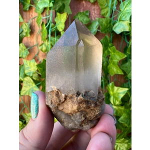 3.47 oz. Smoky Quartz Crystal Point with Phantom from Malawi Africa. You get this piece!