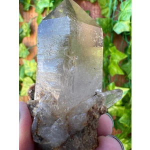 3.47 oz. Smoky Quartz Crystal Point with Phantom from Malawi Africa. You get this piece!