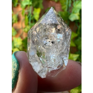 0.32 oz. Raw Herkimer Diamond Quartz Crystal Cluster Specimen from Turtle Clan Ridge in Fonda NY. 9