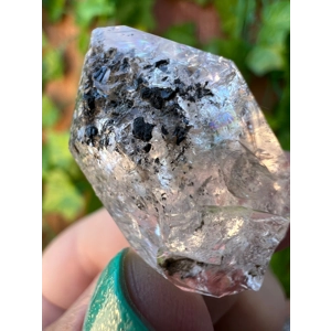 0.32 oz. Raw Herkimer Diamond Quartz Crystal Cluster Specimen from Turtle Clan Ridge in Fonda NY. 9