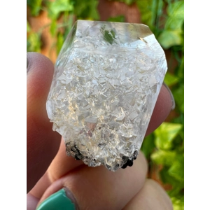 0.44 oz. Herkimer Diamond Quartz Crystal Turtle Clan Ridge in Fonda NY. 13 grams. H6. You get this p