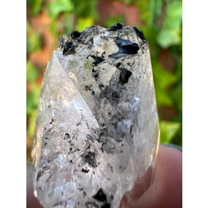 0.44 oz. Herkimer Diamond Quartz Crystal Turtle Clan Ridge in Fonda NY. 13 grams. H6. You get this p