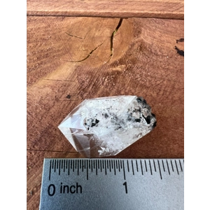 0.44 oz. Herkimer Diamond Quartz Crystal Turtle Clan Ridge in Fonda NY. 13 grams. H6. You get this p