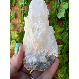 10.21 oz. Clear Quartz Crystal Points Cluster from Madagascar. You get this piece!