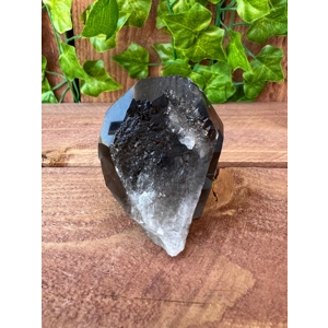 6.58 oz. Smoky Quartz Crystal Point Cluster. Smoky Quartz Twin Crystal. You get this piece!