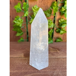 1.71 Lb. Clear Quartz Crystal Point. Large Polished Clear Quartz Crystal Point. You get this piece!
