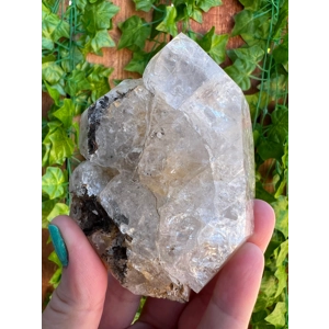 9.9 oz. Herkimer Diamond Quartz Crystal From Herkimer NY. You get this piece!