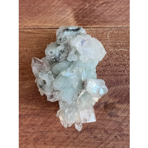 5.5 oz. AA Grade Apophyllite Clear Crystal Cluster Stalactite  from Jalgaon India. ZA17. You get thi