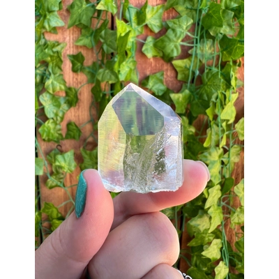 0.97 oz. Colombian Quartz Crystal Point. 27.5 grams. You Get This Piece! C9