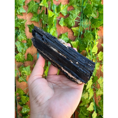 1.1 Lb. Natural Raw Black Tourmaline Crystal. Schorl Crystal. Protection Crystal. You get this piece