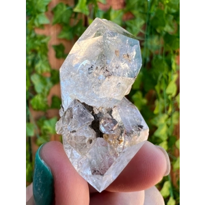 Large 0.9 oz Herkimer Diamond Quartz Crystal Cluster from Herkimer County NY. 25 Grams. A1. You get
