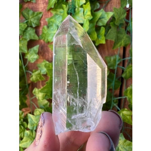 1.78 oz. Colombian Quartz Crystal Point. Water Clear Quartz Crystal Point. C5
