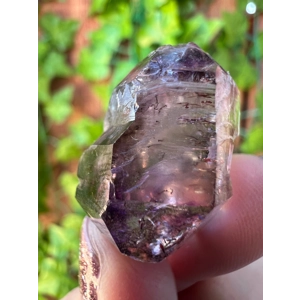 10.3 gram Amethyst Crystal Point from Chibuku Mine, Zambezi Valley, Zimbabwe. DT Point. S1