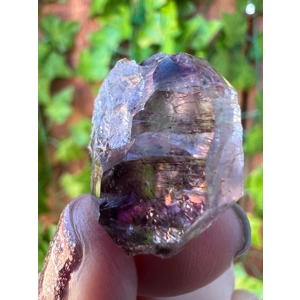 10.3 gram Amethyst Crystal Point from Chibuku Mine, Zambezi Valley, Zimbabwe. DT Point. S1