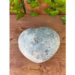 4.64 Lb Blue Celestite Heart Polished Geode Crystal Cluster. You get this piece!