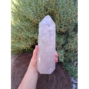 2.78 Lb Clear Quartz Crystal Point. Large Polished Quartz Crystal Point. You get this piece!
