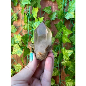 3.47 oz. Smoky Quartz Crystal Point with Phantom from Malawi Africa. You get this piece!