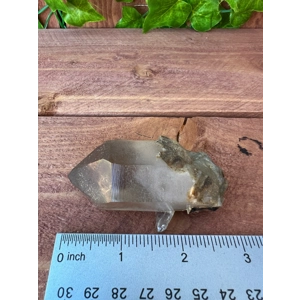 3.47 oz. Smoky Quartz Crystal Point with Phantom from Malawi Africa. You get this piece!