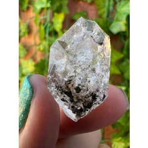 0.32 oz. Raw Herkimer Diamond Quartz Crystal Cluster Specimen from Turtle Clan Ridge in Fonda NY. 9