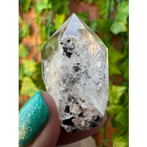 0.44 oz. Herkimer Diamond Quartz Crystal Turtle Clan Ridge in Fonda NY. 13 grams. H6. You get this p