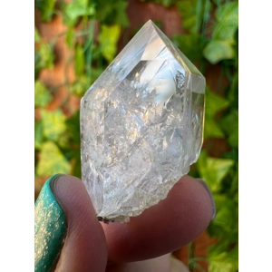 0.44 oz. Herkimer Diamond Quartz Crystal Turtle Clan Ridge in Fonda NY. 13 grams. H6. You get this p