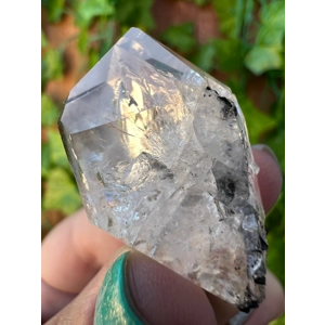 0.44 oz. Herkimer Diamond Quartz Crystal Turtle Clan Ridge in Fonda NY. 13 grams. H6. You get this p