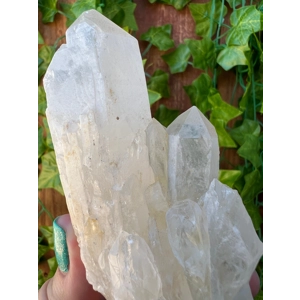 10.21 oz. Clear Quartz Crystal Points Cluster from Madagascar. You get this piece!