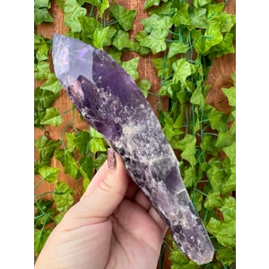 9.85 oz. Bahia Amethyst Crystal Point. Amethyst Quartz Point. You get this piece!